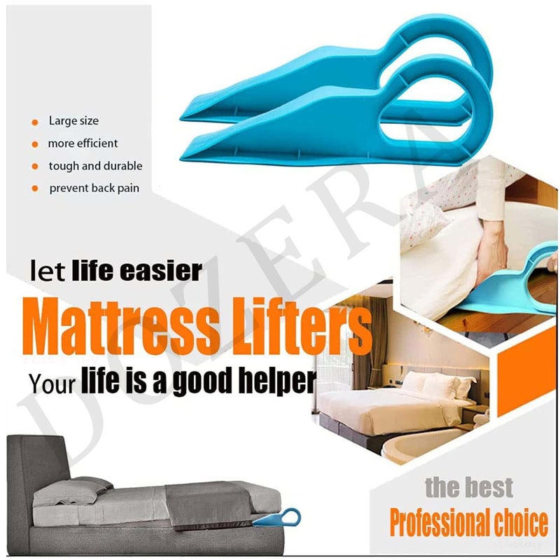 DOZERA Mattress Lifter Tool Bedsheet Tucker Tool Bed Sheets Change Instantly without Mattress Lifting Bed Making Mattress Lifting Handy Tool Easy to Use for Home Hotel Hospital etc Pack of 2 - Image 4