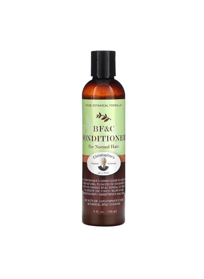 كريستوفر أوريجنالز فورميولاز BF and C Conditioner for Normal Hair 8 fl oz 236 ml - Image 1