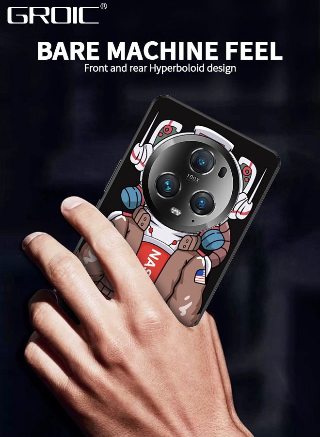 GROIC For Honor Magic5 Pro Case,Cartoon Anime Astronaut Phone Cover,Soft TPU Bumper Shockproof Anti-Slip Protective Shell 6.81‘’ - Image 2