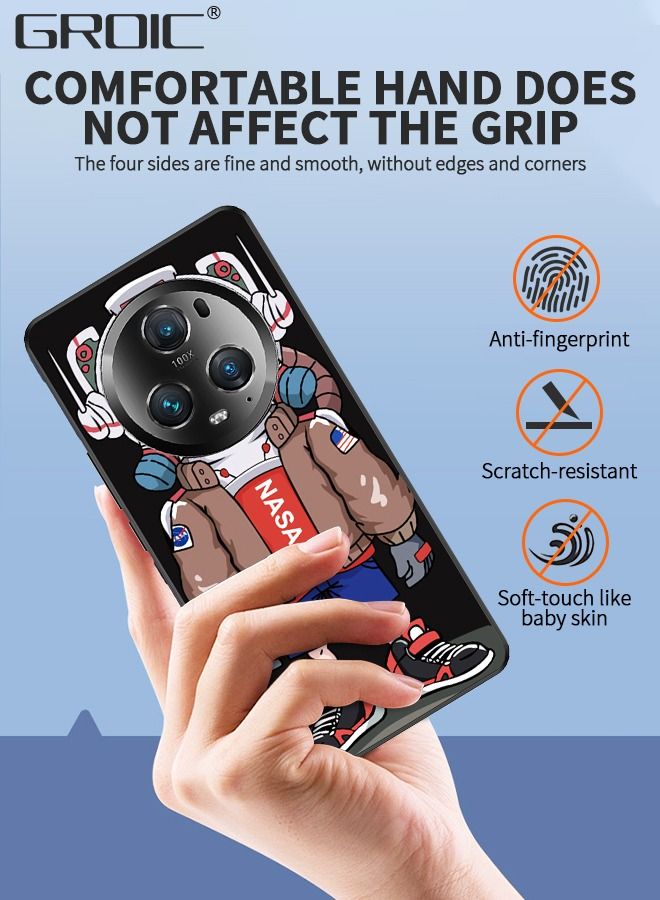 GROIC For Honor Magic5 Pro Case,Cartoon Anime Astronaut Phone Cover,Soft TPU Bumper Shockproof Anti-Slip Protective Shell 6.81‘’ - Image 3