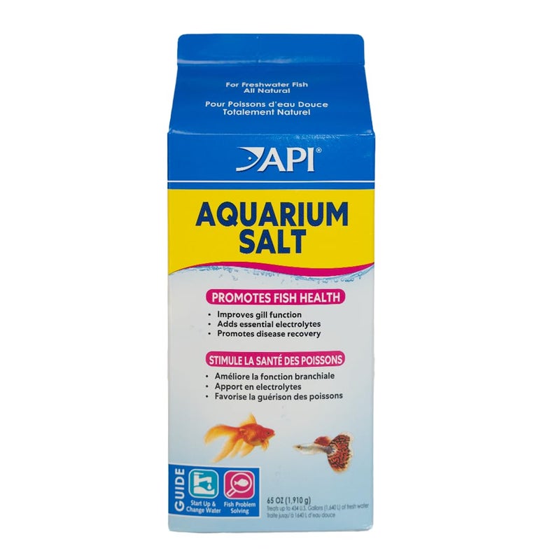 API AQUARIUM SALT Freshwater Aquarium Salt 65-Ounce Box - Image 1