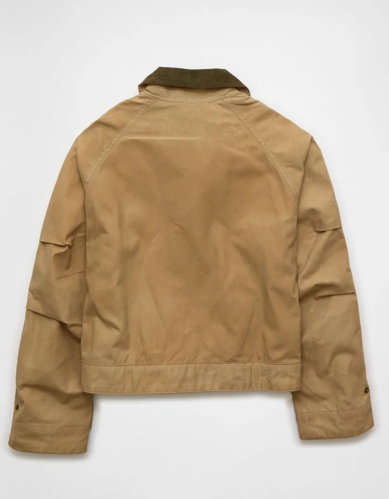American Eagle AE Cropped Utility Jacket