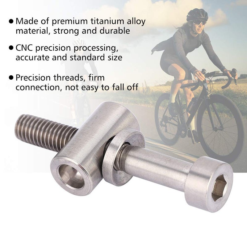 Pilipane BoltsBike Seatpost Screw M5x303540mm Bolts for Bike Bicycle Seatpost ScrewFixed Bolt Round Head Screw for Bicycle Replacement PartsMultiple Size Bolts Great DIY Replacement Parts for Bike - Image 4
