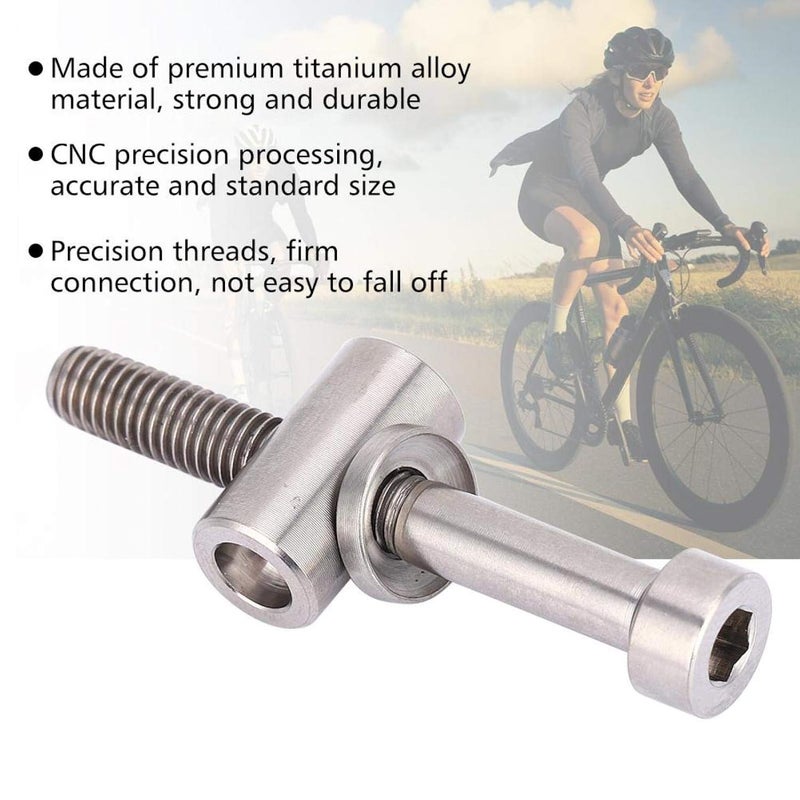 Pilipane BoltsBike Seatpost Screw M5x303540mm Bolts for Bike Bicycle Seatpost ScrewFixed Bolt Round Head Screw for Bicycle Replacement PartsMultiple Size Bolts Great DIY Replacement Parts for Bike - Image 2