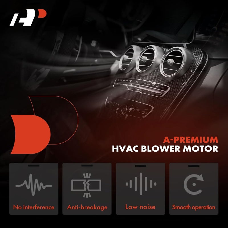 A-Premium HVAC Heater Blower Motor for Dodge Journey 2009-2018 - Image 3