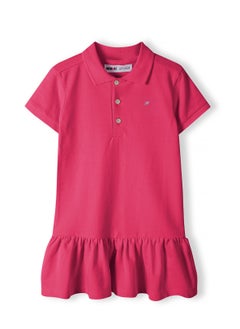 MINOTI Kids Girls Polo Dress  - Image 1
