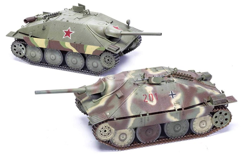 Airfix JagdPanzer 38 Tonne Hetzer Late Version 135 WWII Military Tank Plastic Model Kit A1353 - Image 2