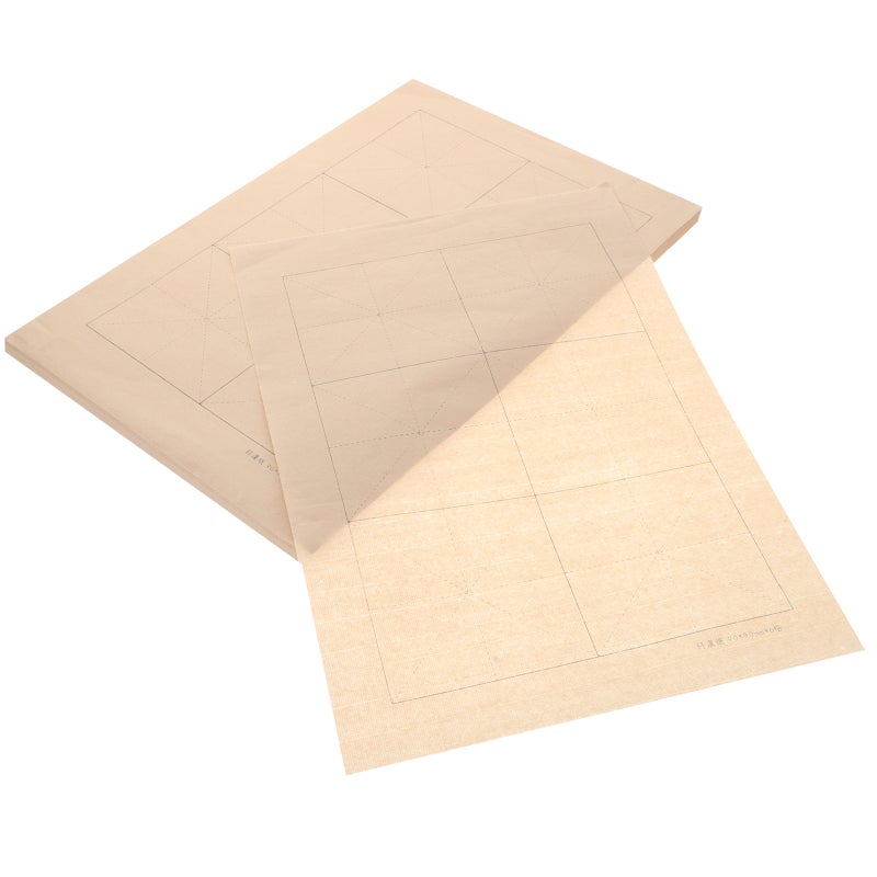 100 Sheets Paper Chinese Practice Paper Writing Rice Paper Retro Rice Paper - Image 5