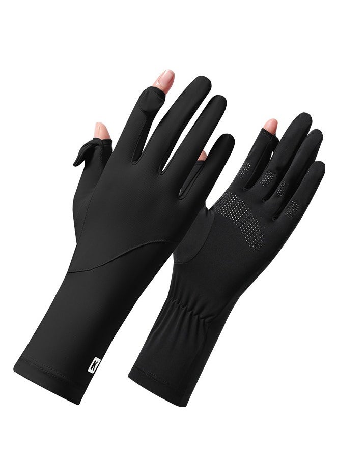 CLS Women's Gloves Driving Gloves Non-slip Sun Protection Summer UV Protection Gloves  - Image 1
