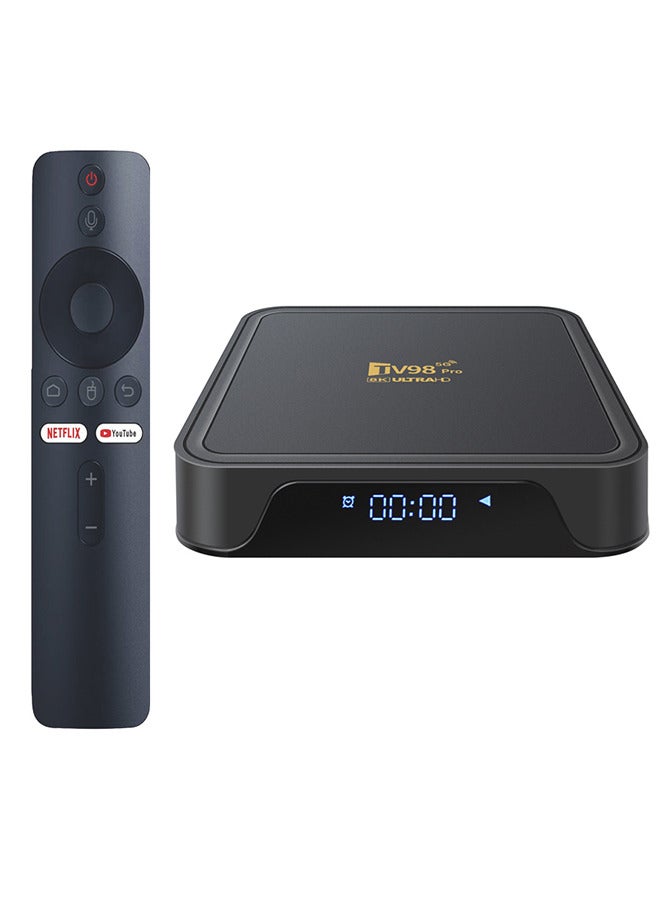 Ultra HD Android 14.0 TV Box with Dual WIFI6 Bluetooth Smart Set Top Box, 2GB RAM, 16GB ROM - Image 1