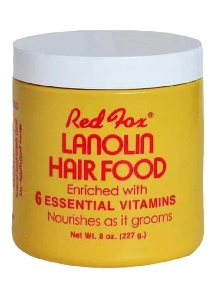 Lanolin hair nourishing product