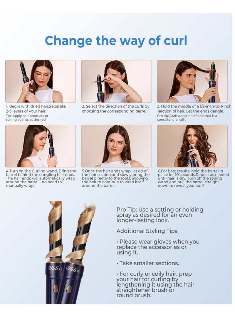 الهواء الساخن الشعر Curler والمستقيم أداة تصميم  - Image 3