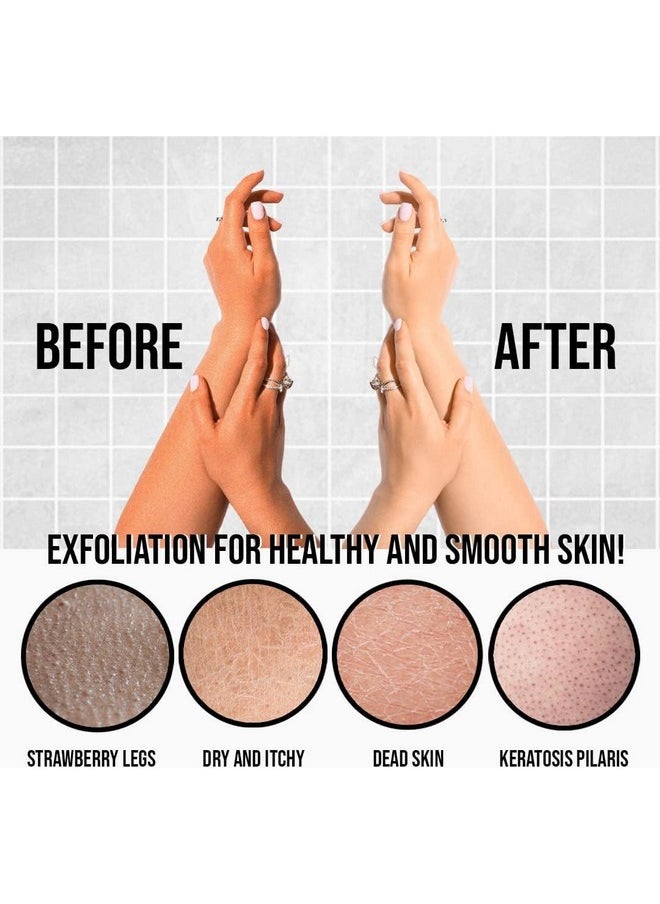 HUDACRUSH - Pure Viscose Fibre Body Scrubber For Bathing Exfoliating Gloves For Dead Skin & Tan Removal Ideal For Men & Women Dead Skin Remover And Bathing Gloves - Image 1