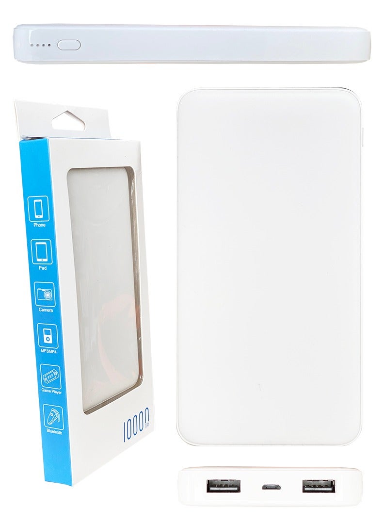 Theodor 10,000 mAh Super Fast Charging Ultra Compact Power Bank with Quick Charge & Power Delivery, Portable Charger For iPhone and Android - Image 1