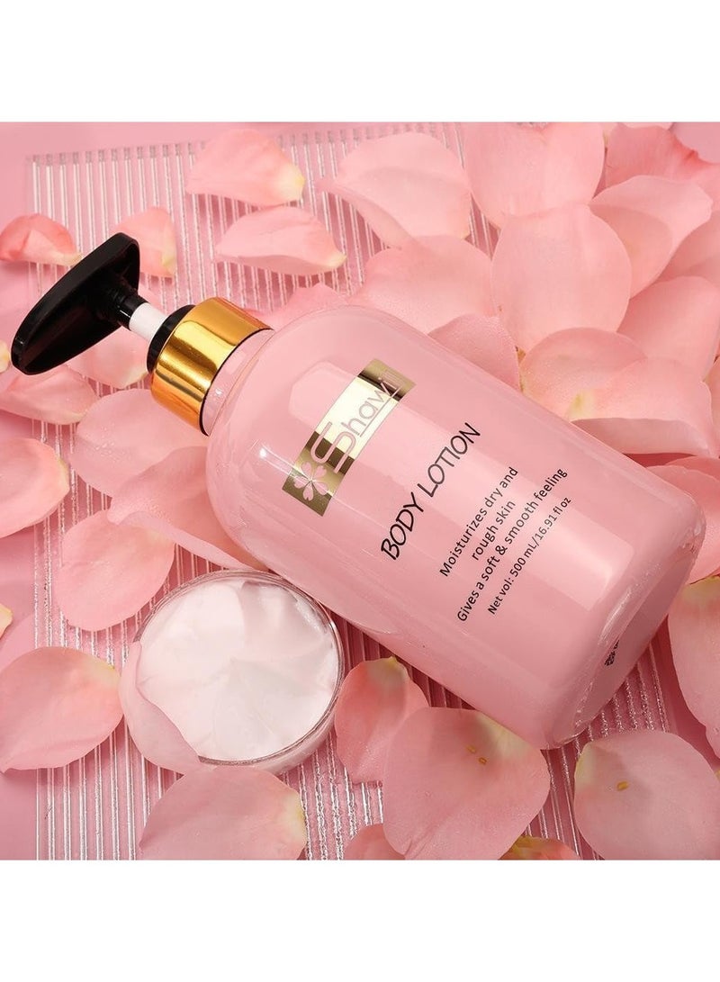 Shawill Make-up Sakura Niacinamide Whitening Body Lotion 500ml For All Skin Type - Image 1