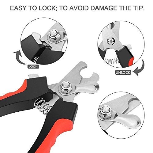 SRI Pet Nail Safety Cutter with Toe File Trimmer Clipper - Image 3