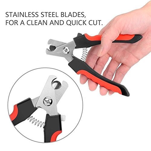 SRI Pet Nail Safety Cutter with Toe File Trimmer Clipper - Image 2
