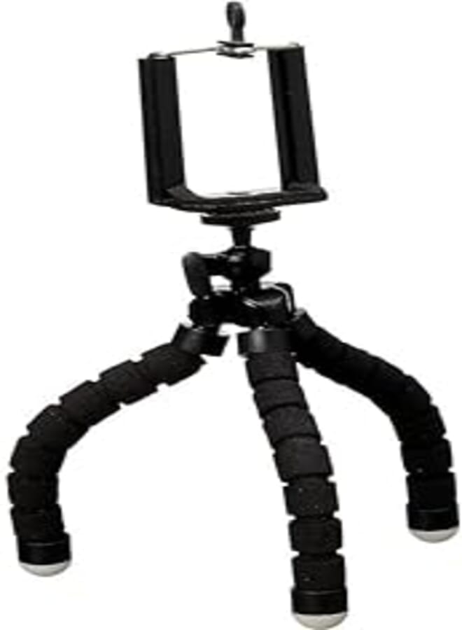 Generic Car Phone holder Flexible Octopus Tripod Bracket Selfie Stand Mount Monopod For Mobile Phone Camera Color: Black