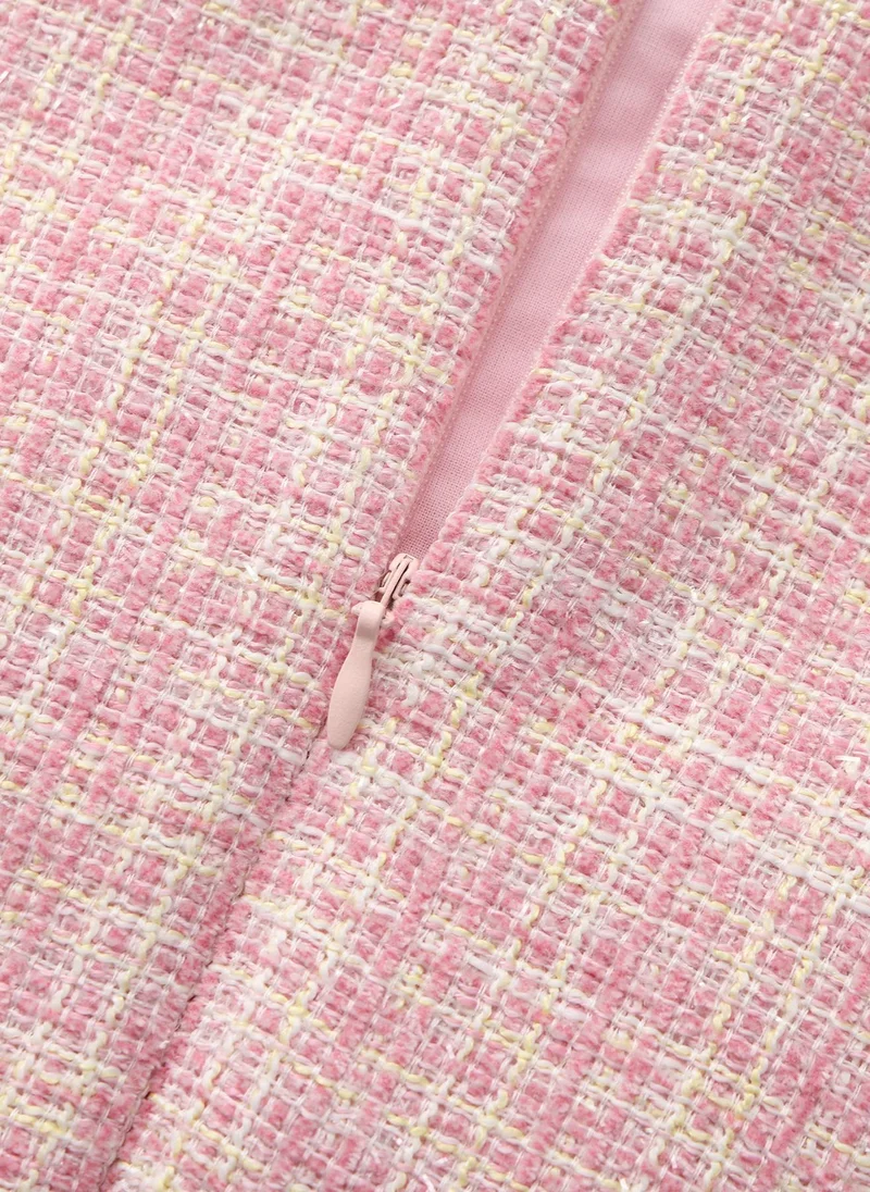 Balabala light pink Kids Girl Woven one-piece dress for Women | Best Price UAE