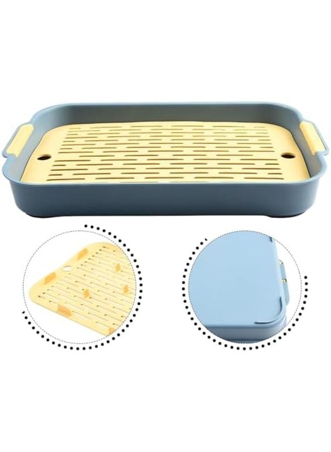 صندوق فضلات القوارض القابل للفصل من ABS المعزز بمقاس D للأرانب وخنازير غينيا والنسانيس - Image 5