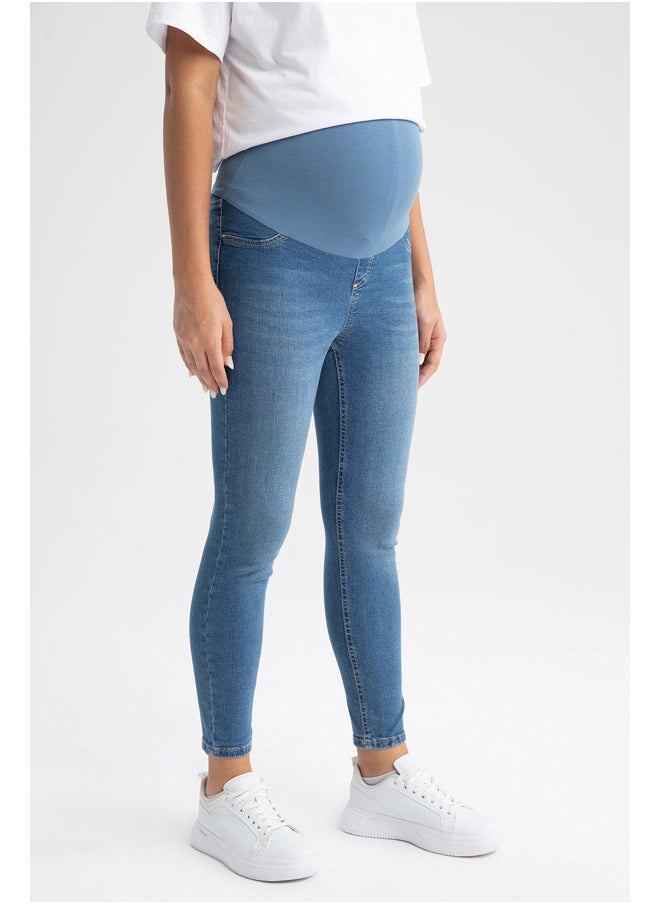 DeFacto Woman Skinny Fit Maternity Bottom-Denim 