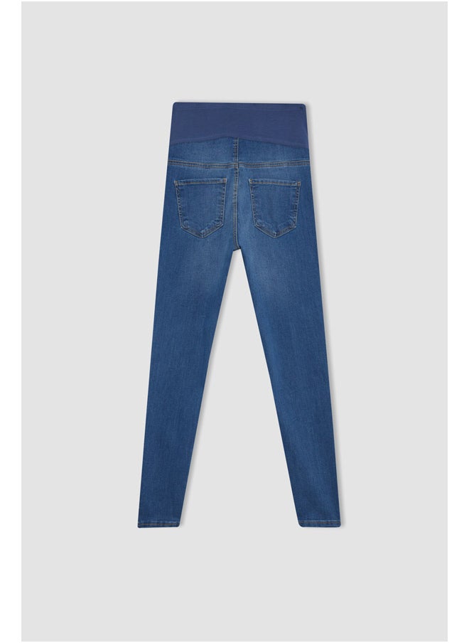 DeFacto - Woman Skinny Fit Maternity Bottom-Denim - Image 1