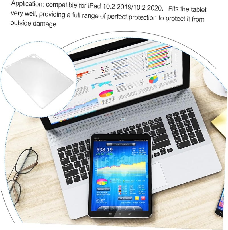 TPU Shockproof Tablet Protection Case for 10.2 Inch 2019/2020 Model Ultrathin Cover Compatible with 10.2" Tablet for Travel and Daily Use - Image 3