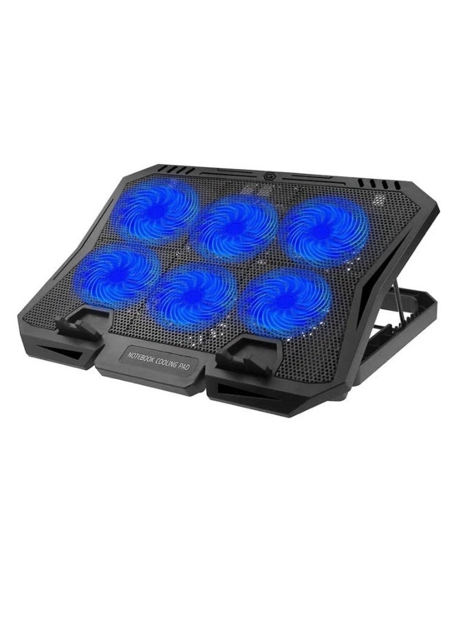 Laptop Cooling Pad x6B with Powerful Fan and Modern Design - Image 3