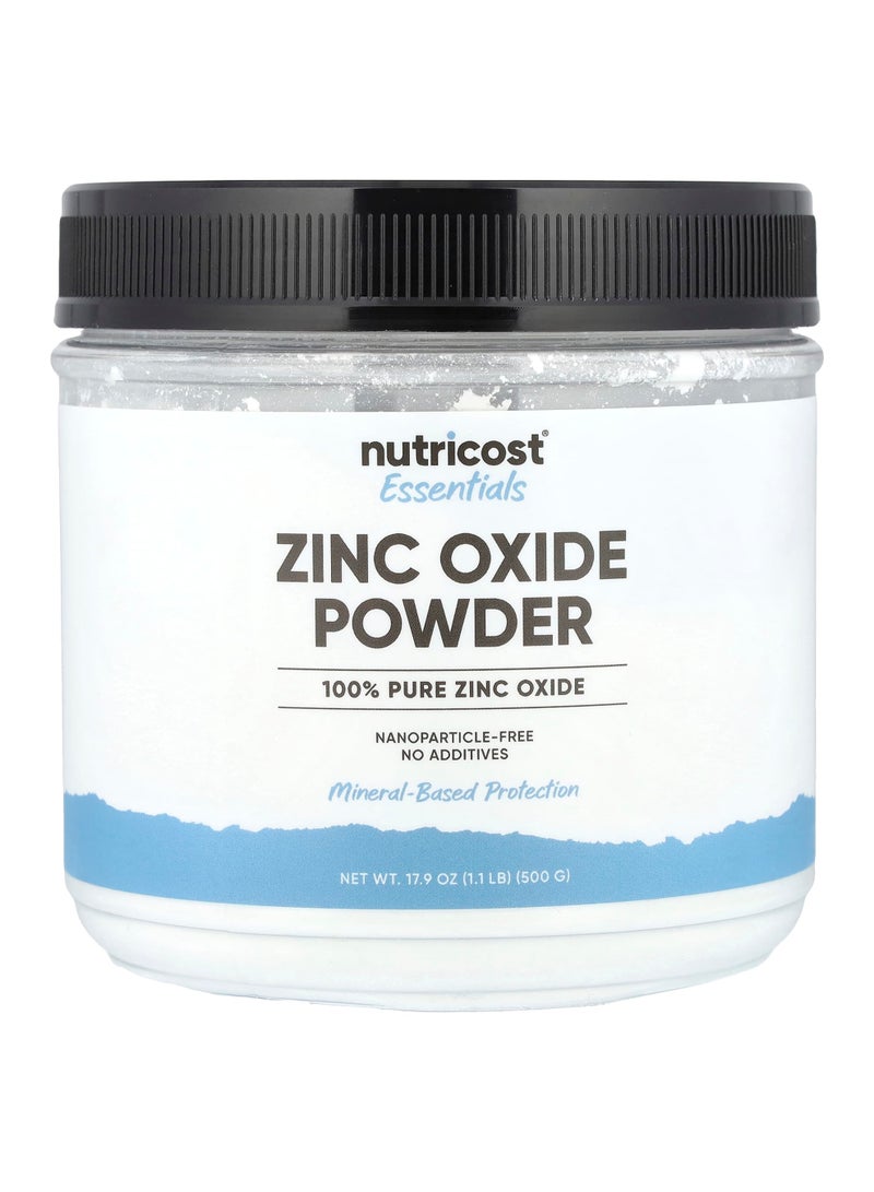 Essential, Zinc Oxide Powder, 17.9 oz (500 g)