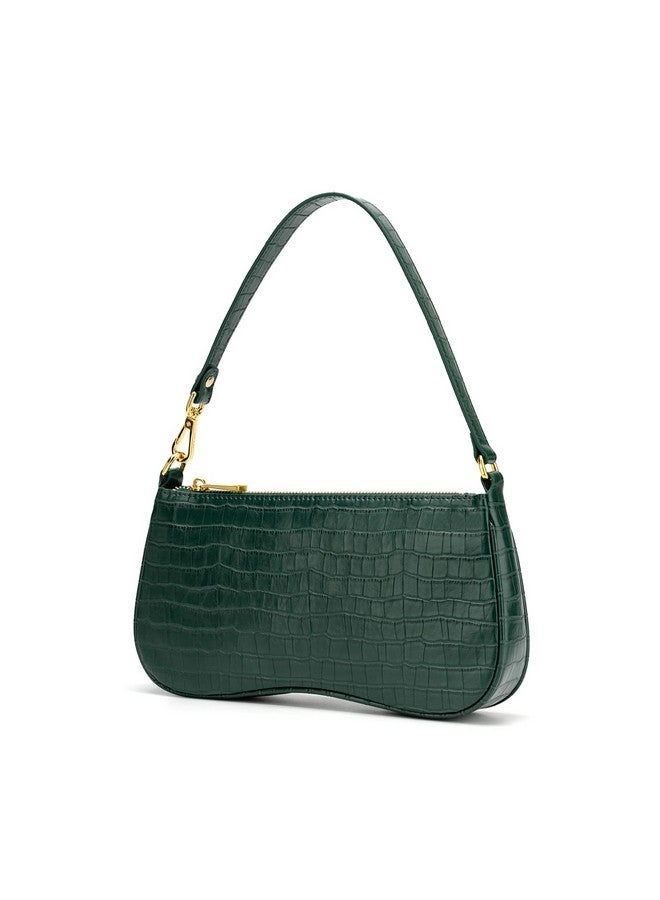 جي دبليو بي حقيبة كتف إيفا للنساء من JW PEI - أخضر غامق - Image 1