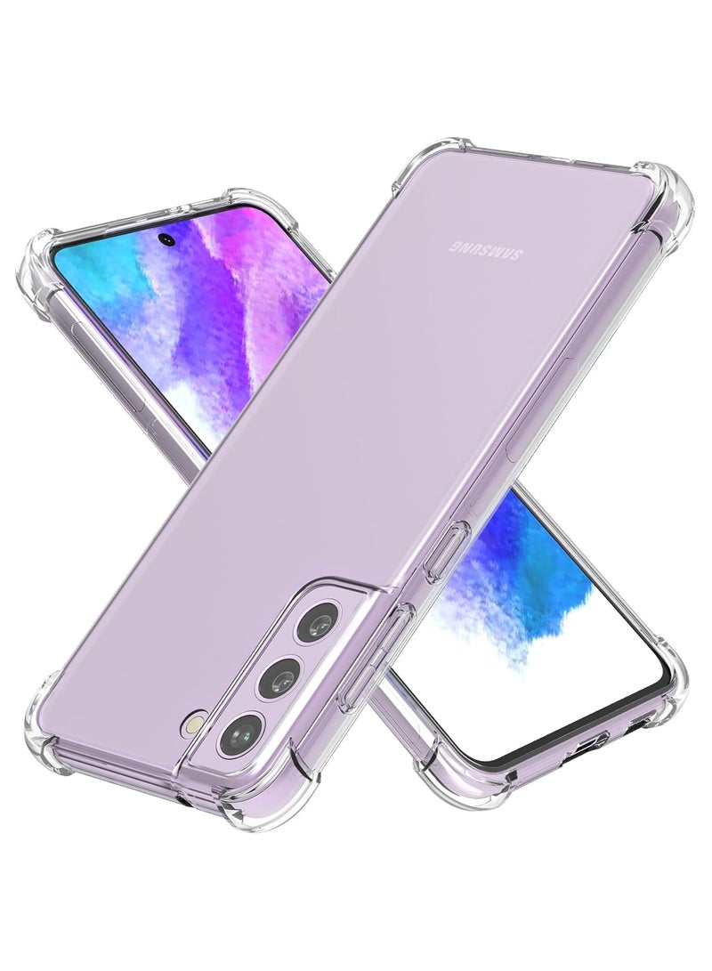 Bills Samsung S21 FE 5G Clear TPU Case - Slim Transparent Back Cover with Shock-Absorbent Reinforced Corners - Image 1