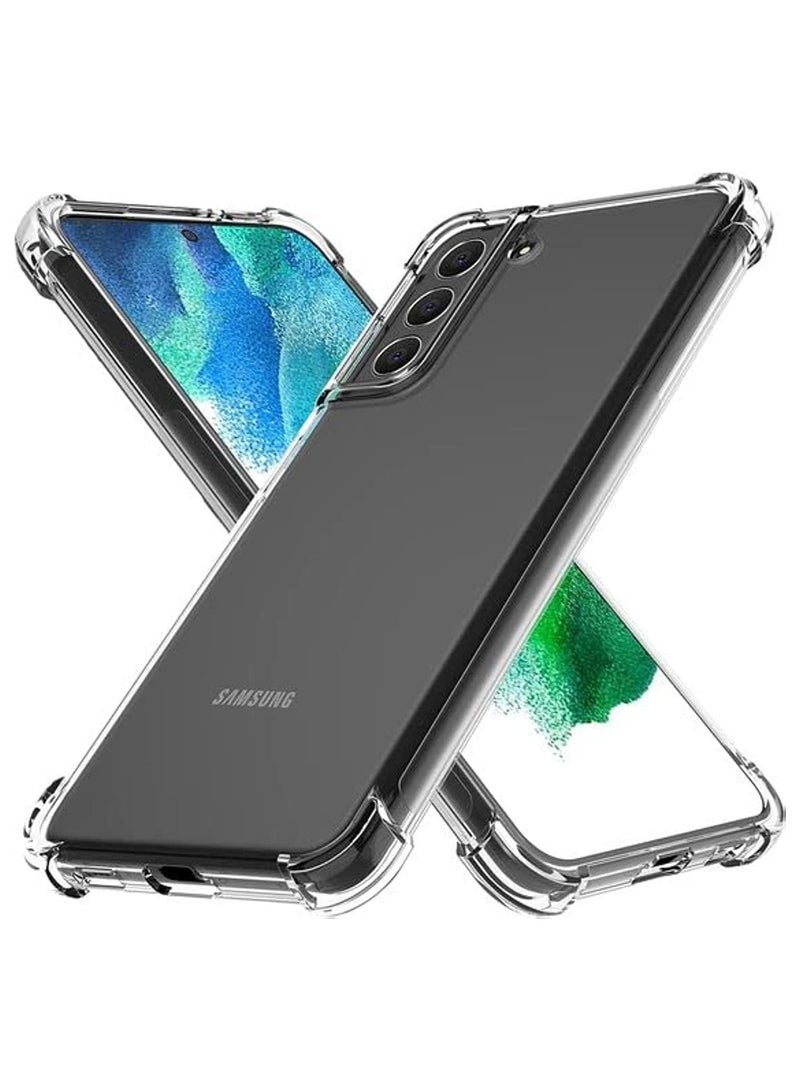 Bills Samsung S21 FE 5G Clear TPU Case - Slim Transparent Back Cover with Shock-Absorbent Reinforced Corners - Image 2