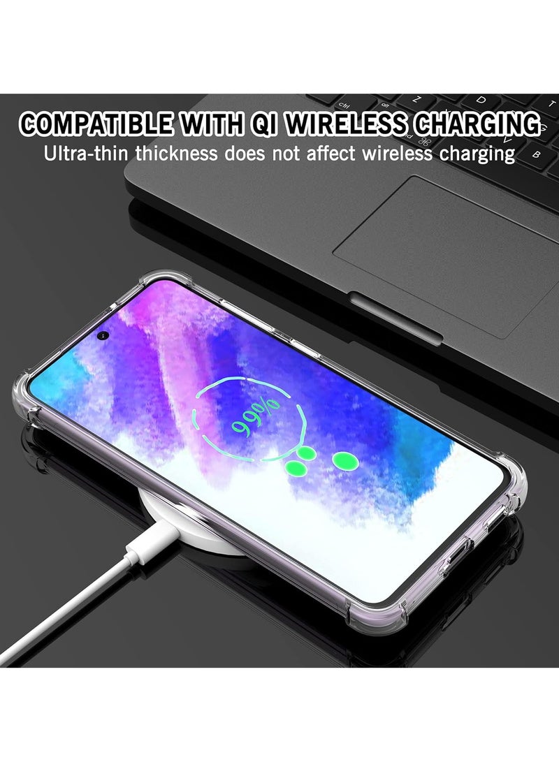 Bills Samsung S21 FE 5G Clear TPU Case - Slim Transparent Back Cover with Shock-Absorbent Reinforced Corners - Image 5