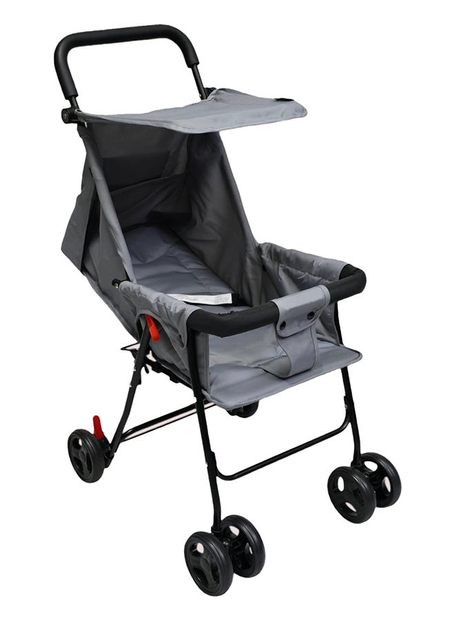 بيبي كارا عربة أطفال خفيفة الوزن قابلة للطي يمكن الاستلقاء والجلوس بمظلة صيفية صغيرة1 - Image 1