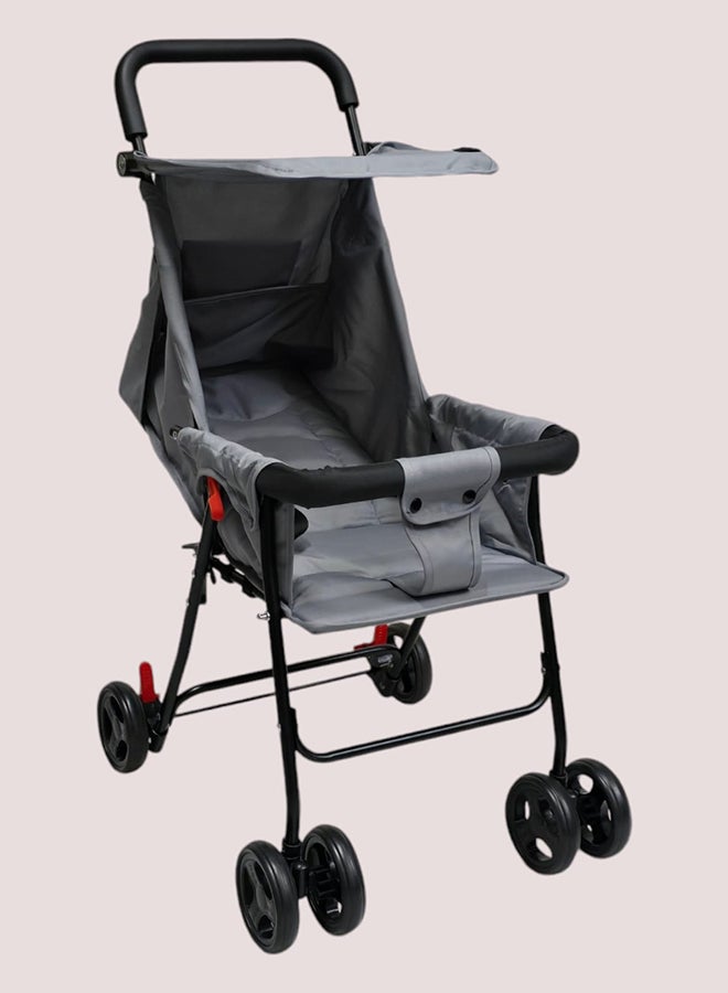 بيبي كارا عربة أطفال خفيفة الوزن قابلة للطي يمكن الاستلقاء والجلوس بمظلة صيفية صغيرة1 - Image 2