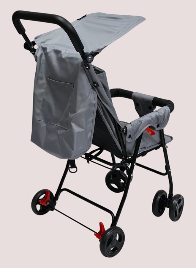 بيبي كارا عربة أطفال خفيفة الوزن قابلة للطي يمكن الاستلقاء والجلوس بمظلة صيفية صغيرة1 - Image 3
