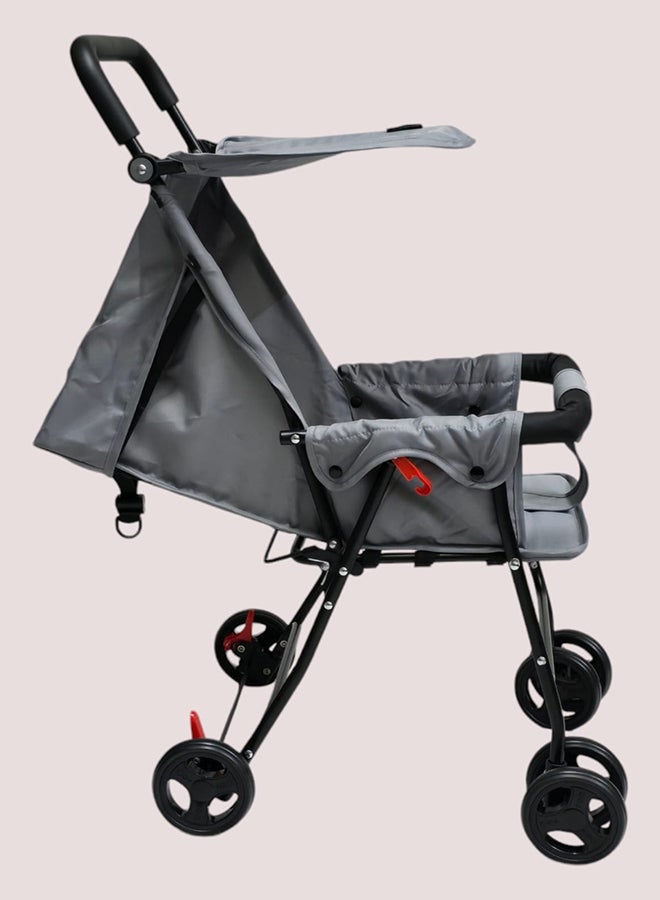 بيبي كارا عربة أطفال خفيفة الوزن قابلة للطي يمكن الاستلقاء والجلوس بمظلة صيفية صغيرة1 - Image 5