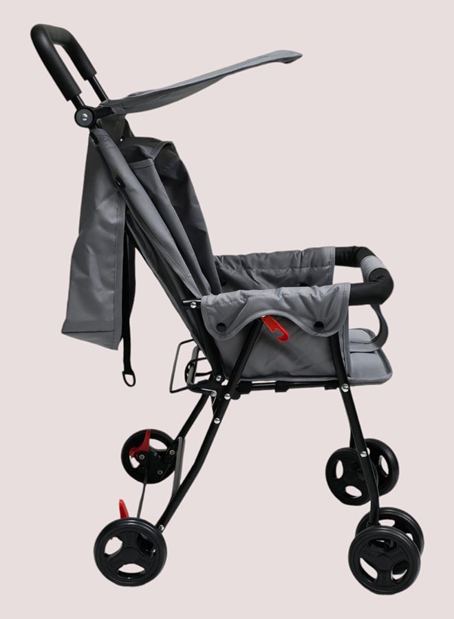 بيبي كارا عربة أطفال خفيفة الوزن قابلة للطي يمكن الاستلقاء والجلوس بمظلة صيفية صغيرة1 - Image 4