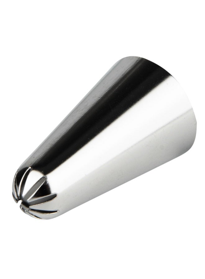 Restaurantware Pastry Tek Decorating Tip Star, 1 Reusable Star Piping Tip - #31, Dent-Resistant, Stainless Steel Closed Star Tip, Dishwasher-Safe, Decorate Cupcakes, Cakes, or Cookies - Image 1