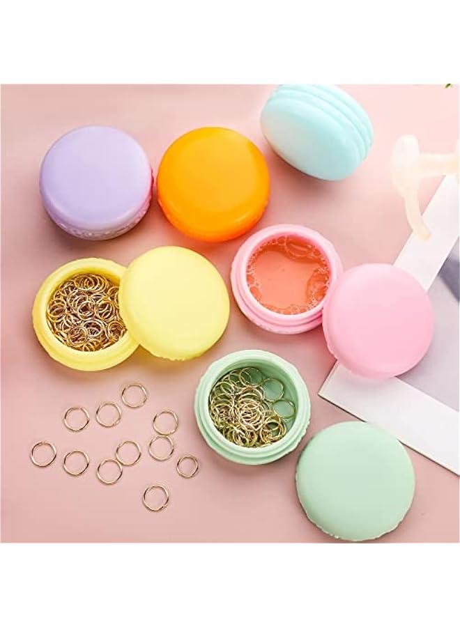 BWSJ 10ml Cosmetic Jars with Lids Travel Bottles for Toiletries Sample Cream Powder Face Creams Containers 6 Colors 24 - Image 4