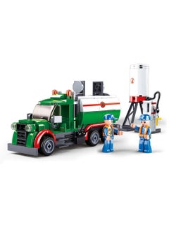 Sluban Sluban - Town Tanker Truck with Tank Bricks Set 267 Pieces - M38-B0878  - Image 2
