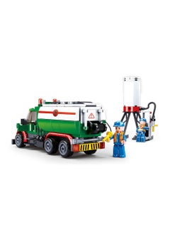 Sluban Sluban - Town Tanker Truck with Tank Bricks Set 267 Pieces - M38-B0878  - Image 3