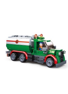 Sluban Sluban - Town Tanker Truck with Tank Bricks Set 267 Pieces - M38-B0878  - Image 4