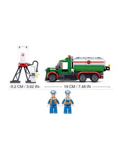 Sluban Sluban - Town Tanker Truck with Tank Bricks Set 267 Pieces - M38-B0878  - Image 5
