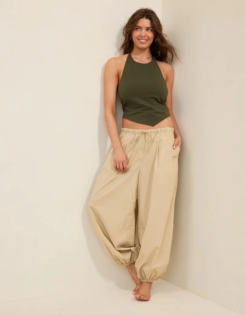 Aerie Aerie Woven Balloon Pant