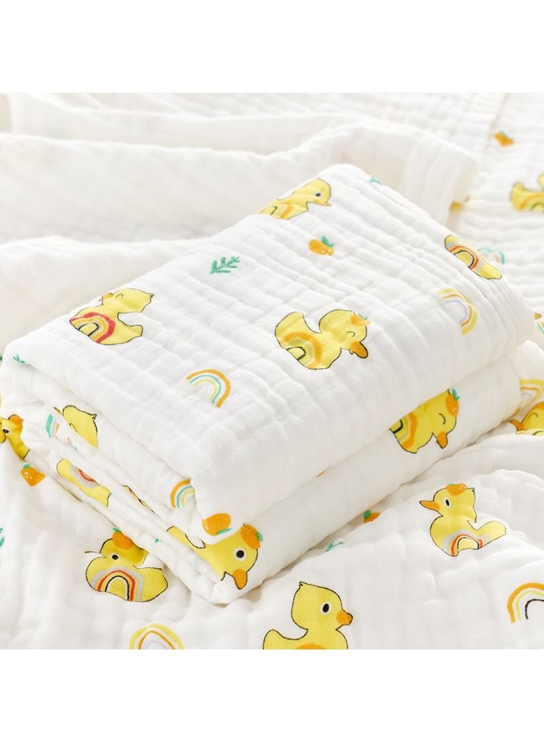 Pure Cotton Cartoon Printed Bath Towels