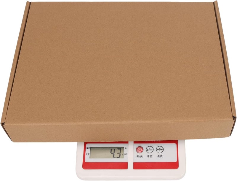مجموعة صناديق شحن مقاس 13x10x2 بوصة من 30 قطعة، بنية، مقاس داخلي 12.6x9.6x1.6 بوصة، صناديق بريد كرتونية للتغليف للأعمال الصغيرة أو تغليف الهدايا - Image 5