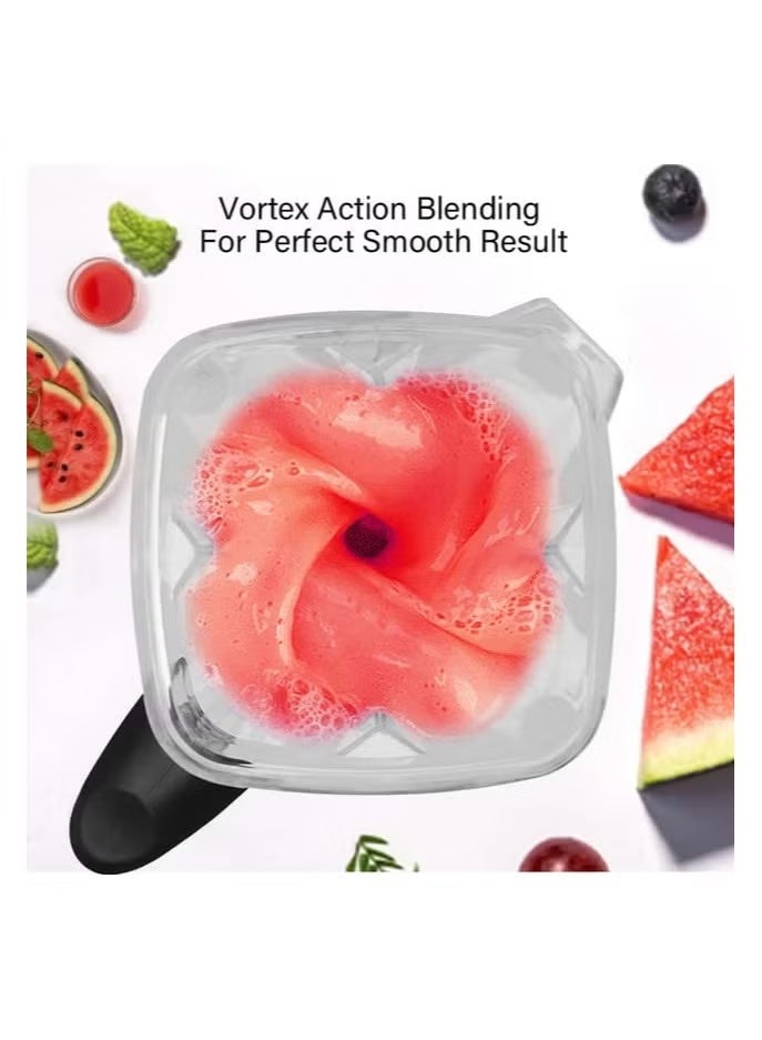 Denx Electric Blender For Fruits, Soups And All Kinds Of Food With Powerful Motor, Multi-Speed Control, Durable Stainless Steel Blades And Easy-Clean Design For Everyday Kitchen Use - Image 5