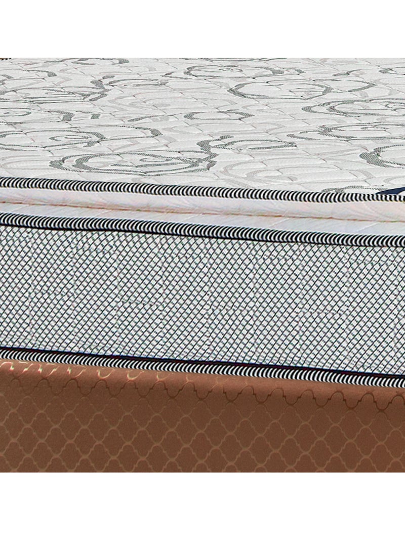 Back Care Nargis Luxury Medium-Pressure Mattress – Perfect Support for Medium Weights with an Exceptional Balance of Comfort and Spinal Support, Crafted with Multiple Layers of Foam and Bonnell Springs and Featuring an Innovative Ventilation System 200x140x30 CM - Image 2
