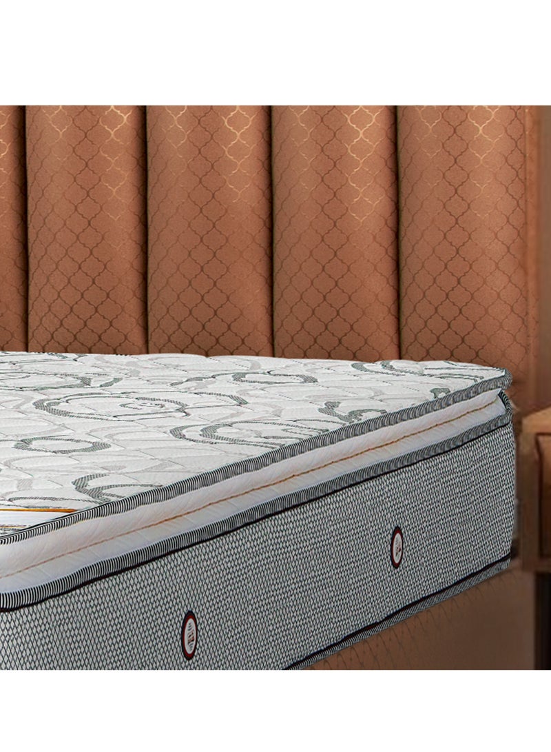 Back Care Nargis Luxury Medium-Pressure Mattress – Perfect Support for Medium Weights with an Exceptional Balance of Comfort and Spinal Support, Crafted with Multiple Layers of Foam and Bonnell Springs and Featuring an Innovative Ventilation System 200x140x30 CM - Image 3